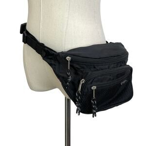 Eastpack Black Nylon Fanny Pack Bag Unisex